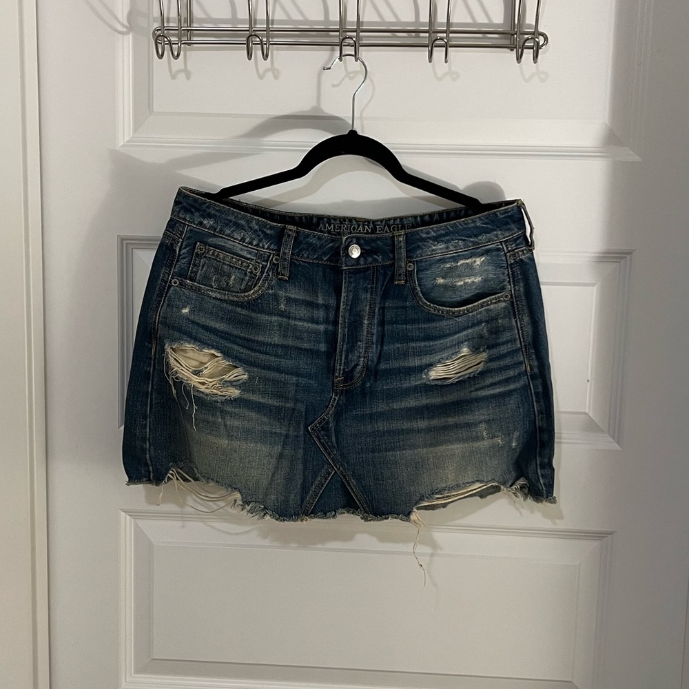 American Eagle Outfitters denim mini skirt size 12